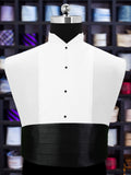 Peluche Debonair Black Cummerbund For Men