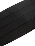 Peluche Debonair Black Cummerbund For Men