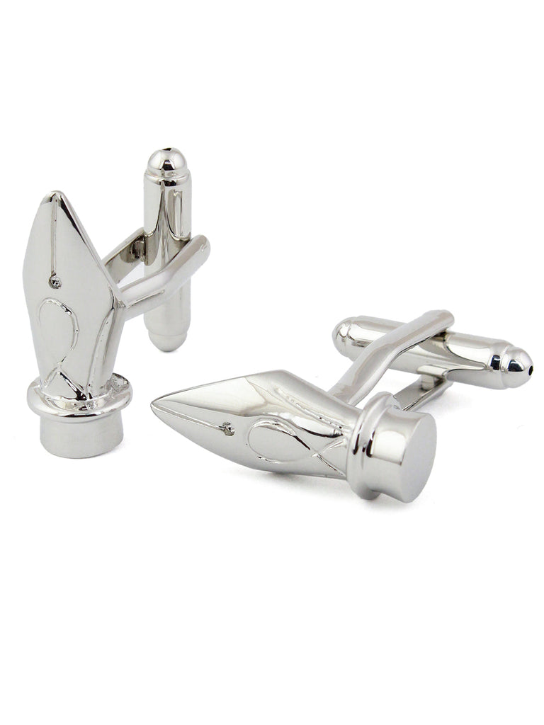 Buy Inked In Silver Cufflinks for Men | Genuine Branded