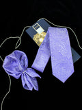 Neck Tie and Pocket Square Set for Men