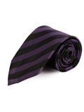 Peluche Stripy Microfiber Necktie for Men