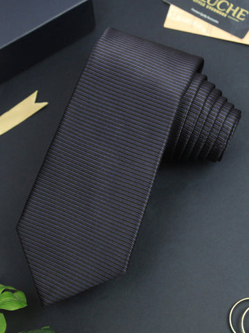 Winning Purple Colored Microfiber Necktie for Men | Genuine Branded Product from Peluche.in