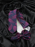 Neck Tie and Pocket Square Set for Men