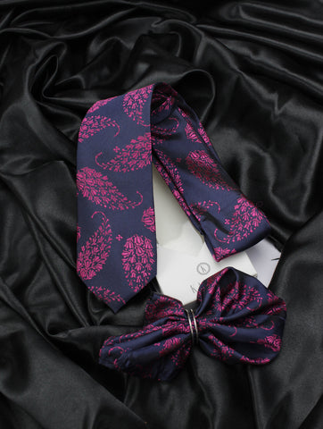 Neck Tie and Pocket Square Set for Men