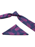Neck Tie and Pocket Square Set for Men