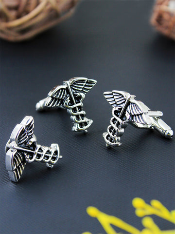 Peluche The Doctor's Choice Cufflink and Lapel Pin Set