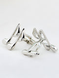Peluche The Musical Note Cufflink and lapel Pin Set
