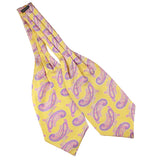 Peluche Paisley Nexus Yellow Cravat