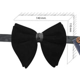 Peluche Solid Essentials Mini Butterfly Black Mini Butterfly Bow Tie