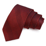 Charismatic Red Colored Microfiber Necktie for Men | Genuine Branded Product from Peluche.in