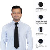 Peluche Refined Microfiber Necktie for Men