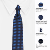Peluche Wave Off Microfiber Necktie For Men