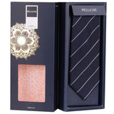 Peluche Eloquent Stripes Microfiber Necktie For Men
