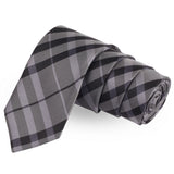 Mix N Match Grey Colored Microfiber Necktie For Men | Genuine Branded Product  from Peluche.in
