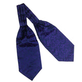 Peluche Opulent Ornament Blue Cravat for Men