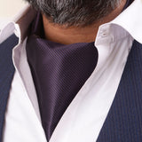 Peluche Sophistic Knot Black Cravat for Men