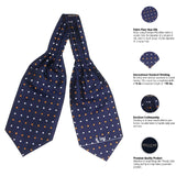 Peluche Luxe Lariat Blue Cravat for Men