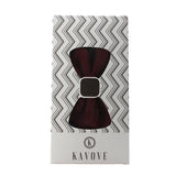 Kavove Solid Essentials Wine Bow Tie