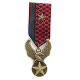Kavove The Eagle Star Brass Colour Lapel Pin