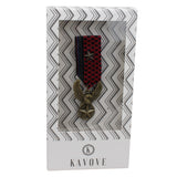 Kavove The Eagle Star Brass Colour Lapel Pin