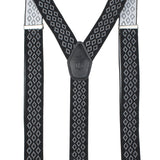 Peluche Voguish Abstract Black Suspender