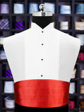 Peluche Sultry Red Cummerbund For Men