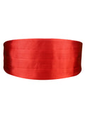 Peluche Sultry Red Cummerbund For Men