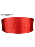 Peluche Sultry Red Cummerbund For Men