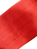 Peluche Sultry Red Cummerbund For Men
