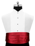Peluche Maroon Affair Cummerbund For Men
