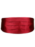 Peluche Maroon Affair Cummerbund For Men