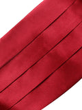 Peluche Maroon Affair Cummerbund For Men