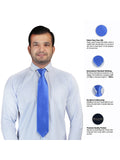 Peluche Classy Crimson Microfiber Necktie for Men