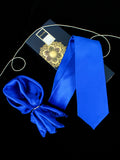 Neck Tie and Pocket Square Set for Men