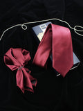 Neck Tie and Pocket Square Set for Men
