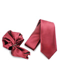 Neck Tie and Pocket Square Set for Men