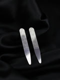 Peluche Style Safeguard Silver Metal Collar Stays