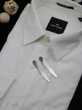Peluche Style Safeguard Silver Metal Collar Stays