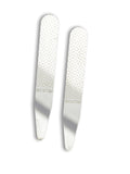 Peluche Stay Smart Silver Metal Collar Stays