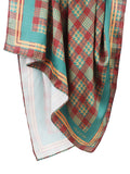 Peluche Monarch Drape Green colored Neckerchief for Men