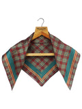 Peluche Monarch Drape Green colored Neckerchief for Men