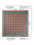 Peluche Monarch Drape Green colored Neckerchief for Men