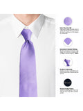 Neck Tie and Pocket Square Set for Men