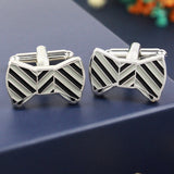 BowTie Black Cufflinks for Men | Genuine Branded Product from Peluche.in