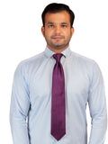 Peluche Geometric Microfiber Necktie for Men