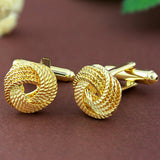 Golden Golden Cufflinks for Men | Genuine Branded Product from Peluche.in