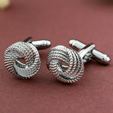Silver Silver Cufflinks for Men | Genuine Branded Product from Peluche.in
