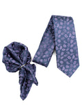 Neck Tie and Pocket Square Set for Men