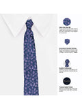 Neck Tie and Pocket Square Set for Men