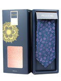 Neck Tie and Pocket Square Set for Men